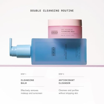 Versed Cleansing Balm - Melting Makeup Remover with Eucalyptus Oil