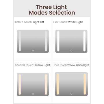 ROWNYEON Travel Makeup Case With Light Up Mirror Portable Train Case Organizer Make up Box for Girls Makeup Artist Hairstylist Casewith 5x Mirror Black