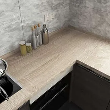 Peel and Stick Oak Wood Grain Contact Paper for Easy Decor