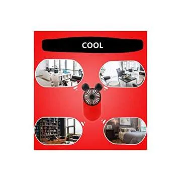 Buy Kbinter Cute Personal Mini Fan for Outdoor Fun