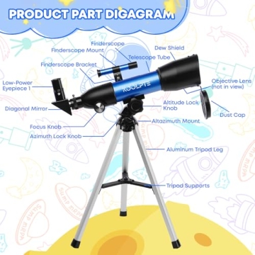 Kids Telescope for Beginners - Ideal Astronomy Gift