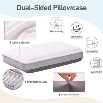 Adjustable Memory Foam Pillow for Any Sleeper