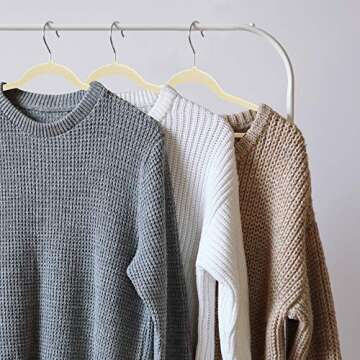 Utopia Home Velvet Hangers - Non-Slip, Space Saving, Elegant