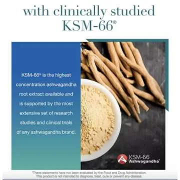 Youtheory Ashwagandha Capsules for Stress Relief and Clarity