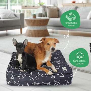 Molly Mutt Eco-Friendly Dog Bed Cover - Perfect for Comfort