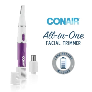 Conair Women's All-in-1 Facial Hair Trimmer