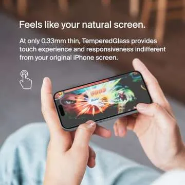 Belkin ScreenForce iPhone 15 Pro Tempered Glass Privacy Protector