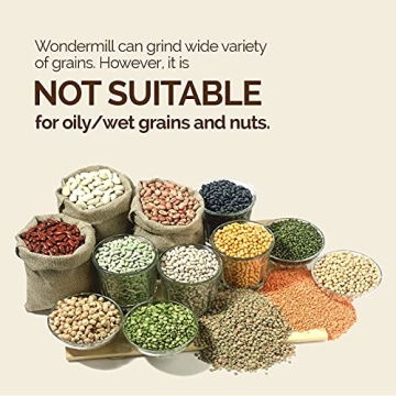 Powerful Electric Grain Mill for Healthy Homemade Flour