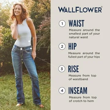 Curvy Bootcut Mid-Rise Stretch Jeans - Size 0