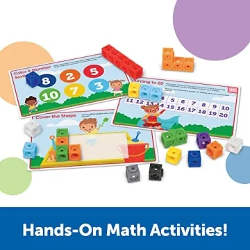 Learning Resources MathLink Cubes Educational Toy for Kids