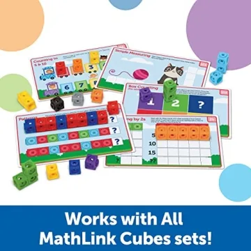 Learning Resources MathLink Cubes Educational Toy for Kids