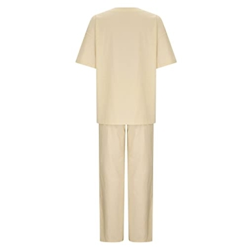Lastesso Womens Summer Casual Loungewear 2 Piece Set