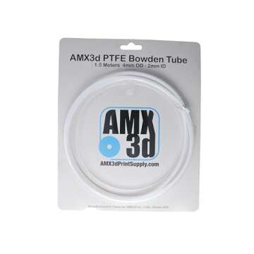 AMX3d PTFE Teflon Bowden Tube 1.75mm for 3D Printers