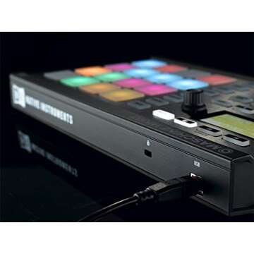 Native Instruments Maschine Mikro MK2 Groove Production Studio, Black