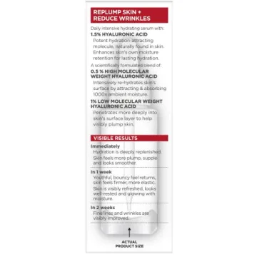 L'Oreal Revitalift Hyaluronic Acid Serum & Moisturizer Kit