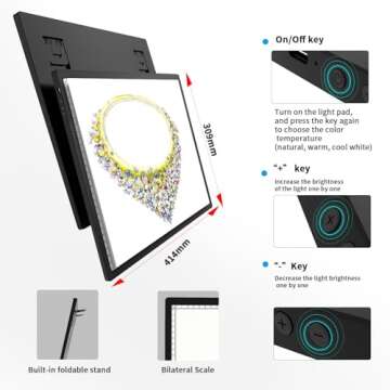 YINGWOND Rechargeable Light Boxs