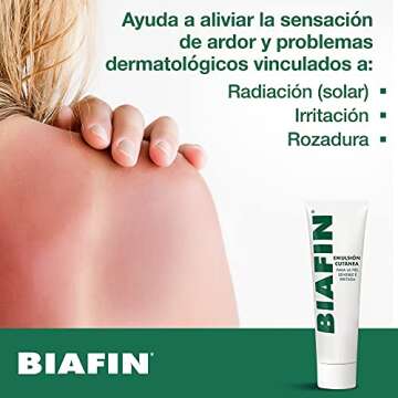 ComfortneSS Biafin Emulsión Cutánea, para la piel sensible e irritada, 50ml