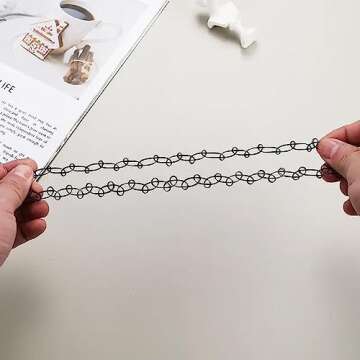 BodyJ4You Tattoo Choker Necklace - Vintage 90s Style