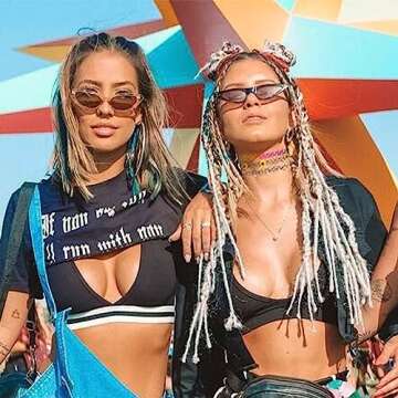 BodyJ4You Tattoo Choker Necklace - Vintage 90s Style