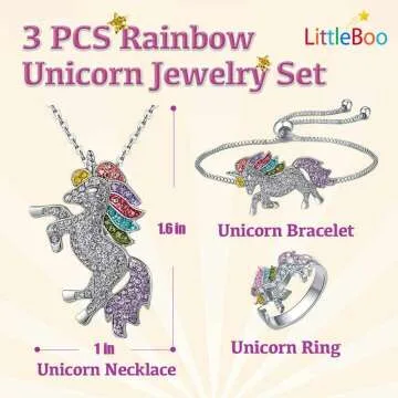 Unicorn Gifts for Girls - Fun Crossbody Bag & Accessories