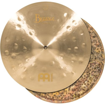 Meinl Byzance Jazz 14 Thin Hi-Hat Cymbals Pair for Versatile Music Performance