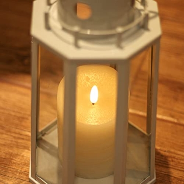 Real Wax Flameless Candles with Remote Control and Timer