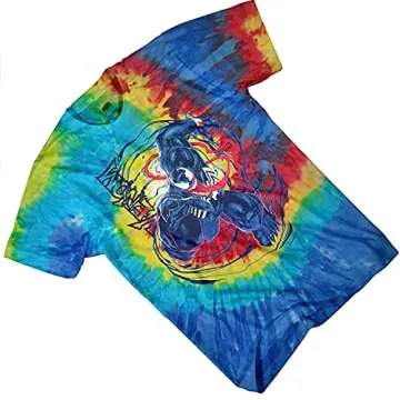 Marvel Venom Tie Dye Tee - Retro Comic Shirt for Fans