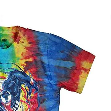 Marvel Venom Tie Dye Tee - Retro Comic Shirt for Fans