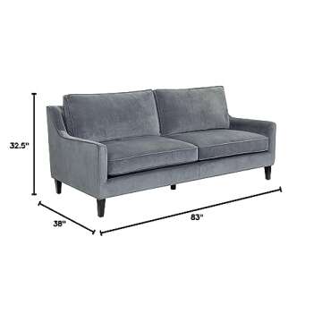 Sunpan 5West 101133 Hanover Sofa - Granite Fabric