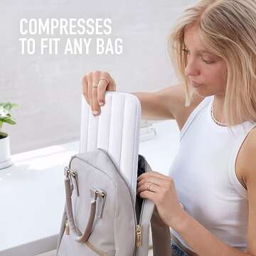 Vandel - The Original Puffy Laptop Sleeve 13-14 Inch. White Laptop Sleeve for Women. Carrying Case Cover MacBook Pro 14 in, MacBook Air 13 Inch, iPad Pro 12.9, Dell, Asus, HP