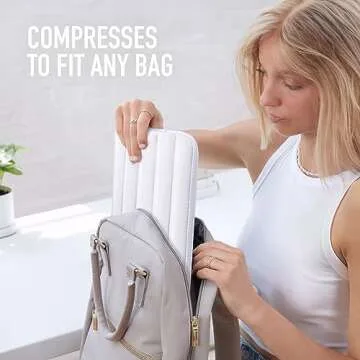 Vandel - The Original Puffy Laptop Sleeve 13-14 Inch. White Laptop Sleeve for Women. Carrying Case Cover MacBook Pro 14 in, MacBook Air 13 Inch, iPad Pro 12.9, Dell, Asus, HP