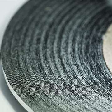 Eco-Fused 2mm Double-Sided Adhesive Sticker Tape - for Smartphone, Tablet, PC, Laptops, LCD, Digitizer, Small Electronic Repair - Includes Pair of Tweezers, Microfiber Cleaning Cloth