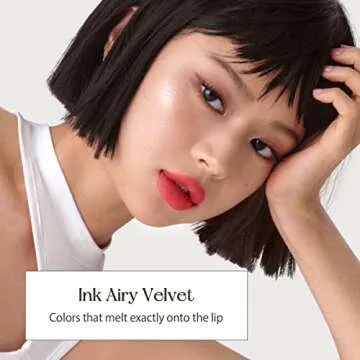 Peripera Ink Airy Velvet Lip Tint in Cartoon Coral
