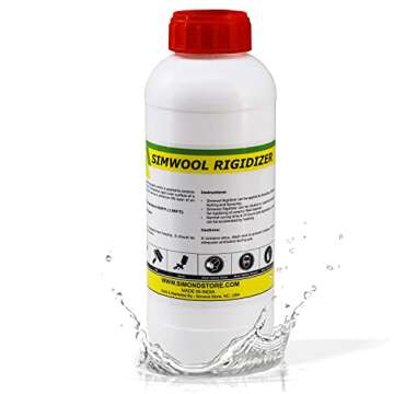Colloidal Silica Rigidizer - Coating for Refractory Ceramic Fiber Products - 1 Quart (40 Oz Approx.)