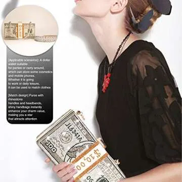 Rhinestone Evening Handbag Set with Headband – Party Ready!