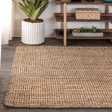 JONATHAN Y Pata Jute Rug Stylish Durable Easy Care