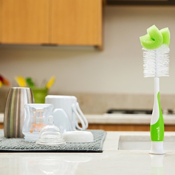 Munchkin Sponge Bottle Brush Set - Easy Bottle Cleaning