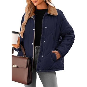 Warm Dokotoo Quilted Jacket for Women - Stylish Winter Wear