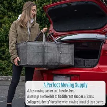 VENO 4 Pack Moving Bags - Durable Storage & Organization