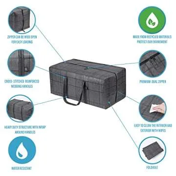 VENO 4 Pack Moving Bags - Durable Storage & Organization