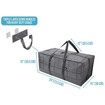 VENO 4 Pack Moving Bags - Durable Storage & Organization