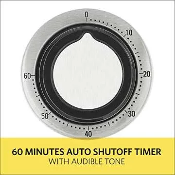 BELLA (14752) 2.6 Quart Air Fryer with Removable Dishwasher Safe Basket, Stainless Steel