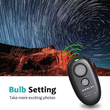 AODELAN Camera Remote Control | Wireless Shutter Release | for Sony a5100 a6000 a6300 a5000 a7 III a7 II a7 a7R III a9 RX100 III RX10M2 | Replaces Sony RM-L1AM and RM-SPR1