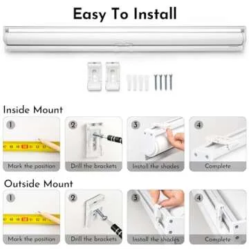 SHADESLINE Cordless Upgraded 100% Blackout Roller Shade, Window Blind with Thermal Insulated, UV Protection Fabric. Easy to Install. (Maximum Height 80") (Light Brown Color) (41" Wide)