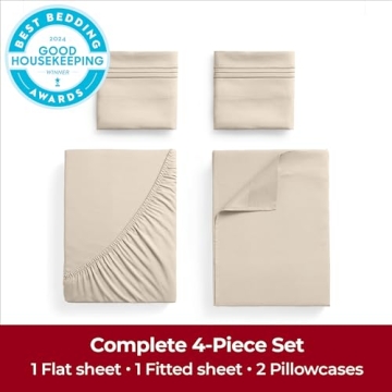 Mellanni Queen Sheets Set - Luxurious, Soft, Affordable Bedding
