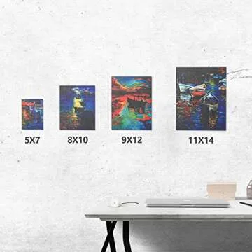 GOTIDEAL 28 Pack Canvas Boards for Acrylic Oil Painting