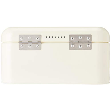 Now Designs Metal Bread Bin in Ivory - Stylish Storage Solution