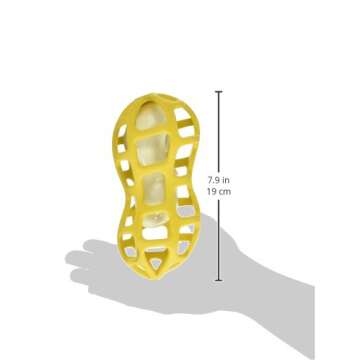 JW Pet Hol-ee Gourmet Peanut Dog Chew Puzzle Toy, Medium