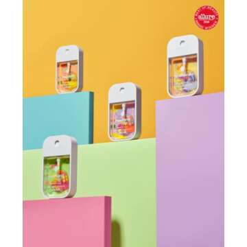 Touchland Disney Hydrating Hand Sanitizer | Limited Edition Mickey Mouse | Citrus, Lavender, Aloe, Unscented | 500-Sprays each, 1FL OZ (Set of 4)