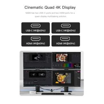 MINISFORUM Venus Series NAB9 Mini PC, 12th Gen Core i9-12900HK(14C/20T) Small Computer 32GB RAM 1TB SSD, 2X HDMI+2X USB-C 4K@60Hz Output, 2X 2.5G RJ45 Port, 4X USB3.2 Desktop Mini Computer (Renewed)